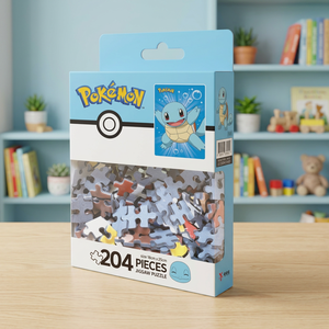 Rompecabezas de Cartón de 204 Piezas de Pokemon, Squirtle, 250x250mm, Juguete Educativo de Anime Coreano para Niños, Distribuidor al por Mayor - Product Image 3