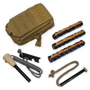 Kit D'équipement De Survie Et De Sécurité D'urgence En Plein Air 14 En Survival And Safety Gear Kit Camping Tactical Tools Sos Edc Case