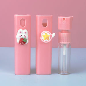 Offre Spéciale 10ml Lotion recharge distributeur bouteille <span class=keywords><strong>alcool</strong></span> désinfection vaporisateur bouteille petit rose blanc vaporisateur mignon dessin animé vaporisateur - Product Image 6