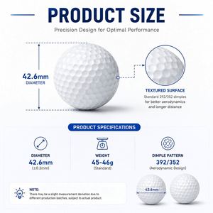Pelota de Golf de Espuma Personalizada con Logotipo, Regalo Deportivo Promocional para Prácticas al Aire Libre - Product Image 4