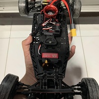 AGFRC B45BLS V2 HV 48g 0.062Sec Moteur Brushless à Engrenages Métalliques Programmable Numérique à Modulation de Largeur d'Impulsion 4.8-6V Double pour Jouet Radiocommandé