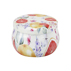 Fabricación de Latas Redondas de Metal de Lujo de <span class=keywords><strong>2</strong></span> y 4 Onzas, Vacías, para Dulces, Regalos, Velas, Frascos, al por Mayor - Product Image 3