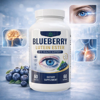 Tablet Kunyah Premium Blueberry Lutein Ester Antioksidan Perawatan Mata Suplemen Kesehatan 60 Tablet