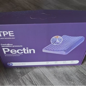 <span class=keywords><strong>Almohada</strong></span> Cervical Funcional de Gel TPE para un Sueño Confortable, <span class=keywords><strong>Almohada</strong></span> de Espuma Viscoelástica de Alta Tecnología Lavable, Envío Directo - Product Image 2