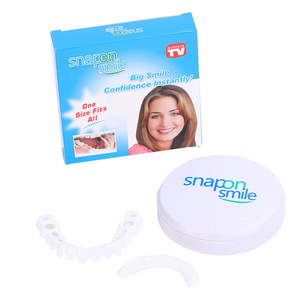 Nuevo producto, fórmula suave profesional, sonrisa perfecta, goma de calidad alimentaria, se puede reutilizar, dentaduras decorativas de ortodoncia - Product Image 4