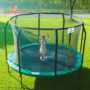 6ft 8ft 14ft <strong>Trampoline</strong> 244cm <strong>Trampoline</strong> with Basketball Hoop Customized Size Optional <strong>14</strong> <strong>Foot</strong> <strong>Trampoline</strong> with Enclosure - Product Image 3