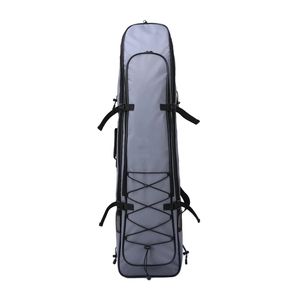 Mochila <span class=keywords><strong>de</strong></span> PVC para <span class=keywords><strong>Pesca</strong></span> <span class=keywords><strong>Submarina</strong></span>, 105 cm x 30 cm x 12 cm, 10 cm, PVC 500D para Aletas Largas y Fusil <span class=keywords><strong>de</strong></span> <span class=keywords><strong>Pesca</strong></span> <span class=keywords><strong>Submarina</strong></span>, Duradera, Negra y Gris - Product Image 5