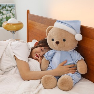 Simpatico orso della <span class=keywords><strong>buonanotte</strong></span> peluche paio di orsacchiotto cuscino per dormire bambola orso cuscino per bambini regalo - Product Image 4