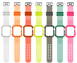 <span class=keywords><strong>Correa</strong></span> para <span class=keywords><strong>Apple</strong></span> <span class=keywords><strong>Watch</strong></span> 9, Multifuncional, Transparente, Estilo Glaciar, para iWatch 7/6/5/4, Gran Venta - Product Image 1