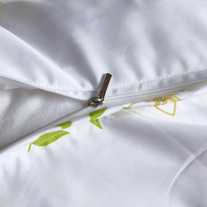Vente chaude en Ouganda, linge de lit en polyester imprimé, imprimé végétal, literie king size, ensembles de housses de couette vertes, grossiste - Product Image 4