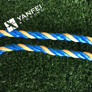 Tali Polipropilena/<span class=keywords><strong>pp</strong></span> tali 3 untai tali Pilin 18mm untuk industri laut - Product Image 2