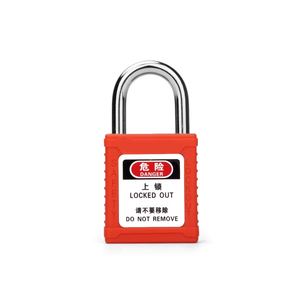 Elecpopular 25MM Manille en acier Cadenas de sécurité industrielle Équipement de révision de verrouillage avec clé principale Serrures industrielles populaires - Product Image 6