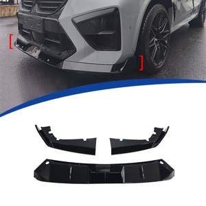Divisor Delantero para BMW X5M F95, 3 Secciones, ABS, Negro Brillante, Estilo Tuning, Kit de Carrocería - Product Image 1