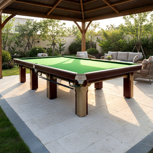 <span class=keywords><strong>Table</strong></span> de billard professionnelle 2025 de haute qualité, format standard 12 pieds, avec coussinets en caoutchouc et poches en cuir, pour <span class=keywords><strong>snooker</strong></span> américain - Product Image 1