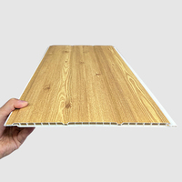 Panneau de plafond en PVC imitation bois de 25 cm, imperméable et insonorisé, pour la rénovation de la maison (vente en gros)