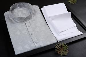 Pijama Kurta de estilo pakistaní tradicional y simple para hombres de la mejor calidad, Algodón puro cosido para bodas y fiestas, precio al por mayor - Product Image 5