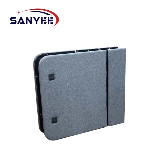 Chinese Factory Hot Selling Durable Modern Multi-use Bedroom Hotel Home Apartment School Gray Linen Surface Smart Motorized Bed