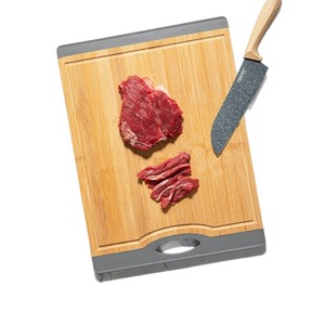 Bamboo Cutting Board Rectangle Anti Mold Thickened Kitchen Chopping <b>Block</b> - Product Image 4