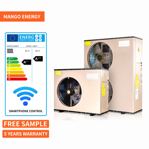 Calentador de Agua Solar con Bomba de Calor de Aire de 16kw, con Carcasa de Acero Inoxidable - Product Image 1