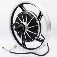 17 Inch 1500W 72V High Efficiency 48v 500w 10kw Brushless Hub Motor