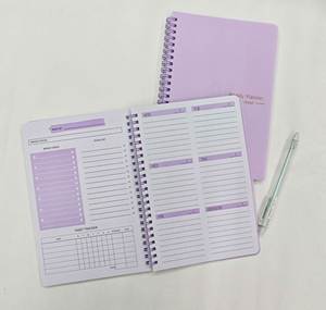 NEW Cheaper 2026 2027 <b>A5</b> <b>Spiral</b> <b>Notebook</b> Planner with PP Cover Daily Weekly Monthly Schedule 52 Sheets - Product Image 4