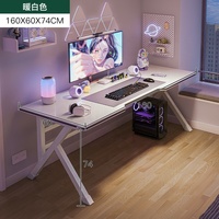 Ensemble de Table et Chaise de Jeu Moderne et Simple 2026 YOUTAI Tendance et Abordable avec Étagère pour Bureau d'Ordinateur à Domicile et Décoration de Pièce