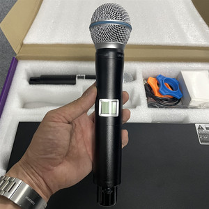 ไมโครโฟนไร้สายสำหรับโบสถ์ภายนอก UR24D ความถี่640-690MHz ความถี่ UHF ไร้สาย - Product Image 5
