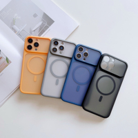 Funda Magnética con Carga Inalámbrica para iPhone 18 17 Pro Max, Acabado Mate Similar a la Piel, Anti-Caídas, TPU y PC, Disponible en Stock