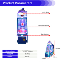 Équipement d'amusement pour parc à thème intérieur Push Balls Coin Operated Arcade Game Flipper Machine