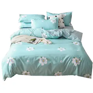 Factory wholesale bedding thickened cotton mill four sets of pure cotton bed sheets quilt cover