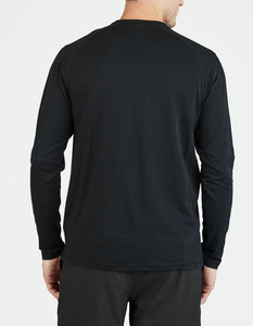 Camiseta Deportiva de Manga Larga para Hombre, de Poliéster/Algodón, de Alta Calidad, para Gimnasio y Fitness, de Secado Rápido, Transpirable, Ajustada, para Verano - Product Image 3