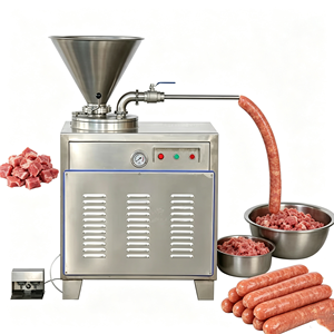 Macchina Insaccatrice per Carne Conforme agli Standard di Sicurezza Alimentare per Prosciutto, Polpettone di Sangue, Salsiccia e Salsiccia Cruda di Maiale Henco - Product Image 1