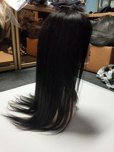 I capelli umani tessono un pacchetto di capelli grezzi allineati con cuticole vergini di un donatore per il prodotto brasiliano vergine all'ingrosso non trattato nero delle donne - Product Image 6