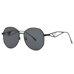 <span class=keywords><strong>Lunettes</strong></span> <span class=keywords><strong>de</strong></span> <span class=keywords><strong>soleil</strong></span> <span class=keywords><strong>tendance</strong></span> pour femmes en métal, nouvelle collection <span class=keywords><strong>2023</strong></span>, design <span class=keywords><strong>de</strong></span> marque, rondes, surdimensionnées - Product Image 2