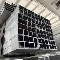 Tube carré en aluminium 6061 7075, extrudé, à tolérance serrée, utilisé pour l'équipement d'automatisation industrielle, le banc de travail, le rack