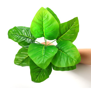 Simulated Dripping Guanyin Artificial Plant 37Cm High Simulation Leaves Indoor Decor Greenery Home <b>Wedding</b> <b>Props</b> - Product Image 5
