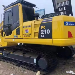 Komatsu เครื่องขุดไฮดรอลิกแบบใช้ PC210LC 20ton PC210 Komatsu ประสิทธิภาพสูง - Product Image 1