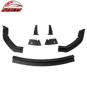 Compatible con Dodge Charger Widebody 2020-2023, Labio de Parachoques Delantero Estilo IKON, Negro Mate - Product Image 5