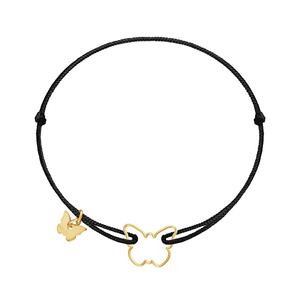 Pulsera de mariposa para mujer, brazalete de cadena de <span class=keywords><strong>acero</strong></span> <span class=keywords><strong>inoxidable</strong></span> chapado en oro, 18 k, 2022 - Product Image 2