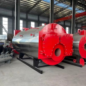 Caldera de Vapor WNS con Certificación CE ASME, de Gasóleo, Horizontal, de Gran Capacidad, Presurizada, Automática, Industrial - Product Image 3