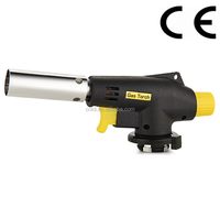 KLL 8818 D - Soplete de Gas Butano Automático con Rotación Libre de 360° para Exteriores, de Plástico y Cobre, para Cortar y Soplar