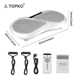 Topko Chất Lượng Cao Đốt Cháy Chất Béo Chân Shaker Máy Rung Máy Tập Thể Dục Đa Chức Năng Rung Chất Béo Giảm Máy - Product Image 2