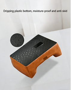 Cama para Perros <span class=keywords><strong>de</strong></span> Cuero Sintético, para Todas las Estaciones, Color Sólido, Desmontable y Lavable, Colchón Portátil Suave para Perros y Gatos <span class=keywords><strong>de</strong></span> 1-2 kg - Product Image 4