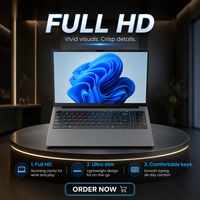 Laptop Portatile 2026 con Intel N5095, 5000mAh, 15.6 Pollici, 20GB, 128GB/256GB/512GB/1TB, Schermo IPS da 15.6 Pollici, Computer Notebook