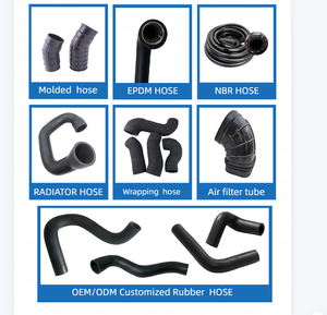 Tuyau EPDM haute résistance Mitsubishi 1505A377 pour pièces automobiles sur mesure, admission <span class=keywords><strong>d</strong></span>'<span class=keywords><strong>air</strong></span> du booster en usine - Product Image 4