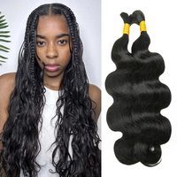 Rambut Manusia Remy Brasil Grosir 100% Kutikula Tertata Rapi Grade 10A Rambut Mentah Virgin Bundel 8-30 Inch Lurus Halus