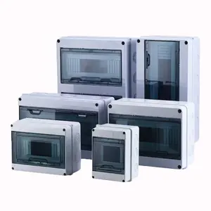 5way IP65 MCB HT waterproof Electrical Plastic distribution box