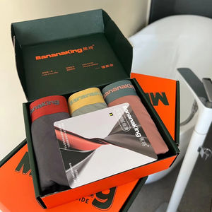 Stéréo en forme de U sac capsulaire hommes slips boxeurs sous-vêtements nid d'abeille maille homme slips <span class=keywords><strong>Boxer</strong></span> Shorts 100 doux Modal hommes boxeurs - Product Image 1