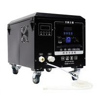 Machine à brouillard bas étanche à glace sèche avec contrôle DMX et minuterie pour événements scéniques extérieurs