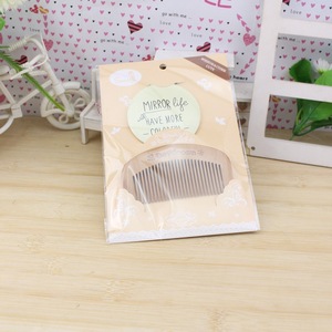 Juego de espejos con peine de madera Daydream, forma ovalada, colores variados, para uso doméstico, regalo del Día de San Valentín - Product Image 2